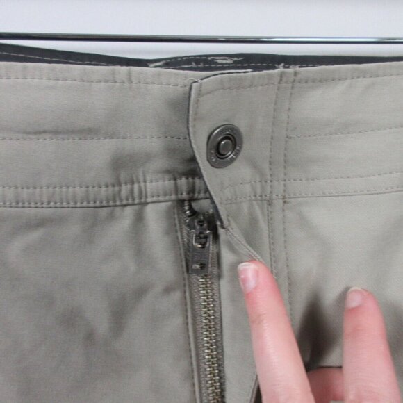 Kuhl Men's Amphibia Short 42 Beige Nylon Blend Hiking Outdoor Stretch Hybrid 276 - Picture 7 of 14